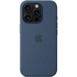 Apple iPhone 16 Pro Silicone Case with MagSafe denim