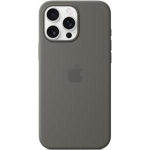 Apple iPhone 16 Pro Max Silicone Case with MagSafe stone gray
