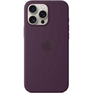 Apple iPhone 16 Pro Max Silicone Case with MagSafe plum