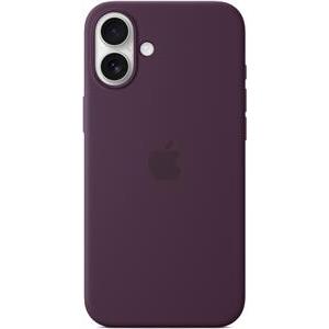 Apple iPhone 16 Plus Silicone Case with MagSafe plum