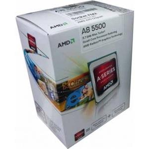 Procesor AMD A8 X4 5500 BOX, s. FM2, 3.2GHz, 4MB cache, GPU 7560D, Quad Core