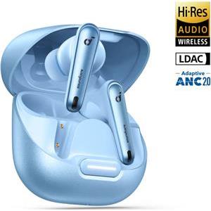 Anker Soundcore Liberty 4 NC Wireless Headphones, Light Blue