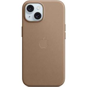 Apple iPhone 15 FineWoven Case with MagSafe taupe
