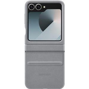 Samsung Flap Eco-Leather Case Z Flip 6 siva