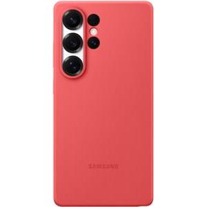 Samsung Silicone Galaxy S25 Ultra red