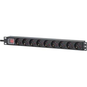 Rack naponska letva Intellinet 715133 1U 9x Schuko utičnica 4000W