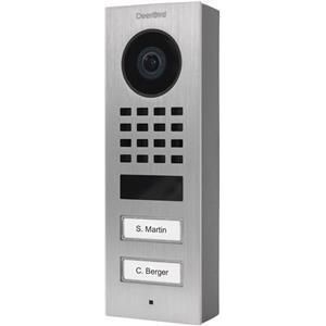 IP video portafon DoorBird D1102V V2A nehrđajući čelik, 2 pozivne tipke, nadgradni