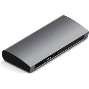 Docking station SATECHI Aluminium Thunderbolt 4 Dock Space Grey, ST-UCT4DM-EU