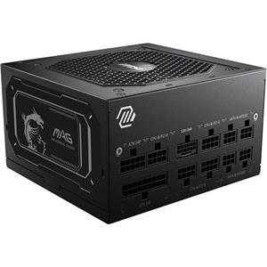 Napajanje MSI MAG A750GL PCIE5 II 750W 80Plus Gold ATX 3.1 potpuno modularno 120mm ventilator, crno
