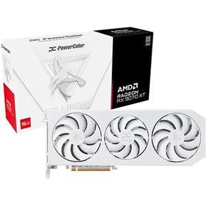 Grafička kartica PowerColor Radeon RX 9070 XT 16GB Hellhound Spectral White OC GDDR6 3Fan