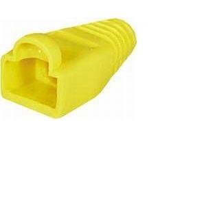 NaviaTec Strain Relief for Western 8 8-plug yellow 10pc