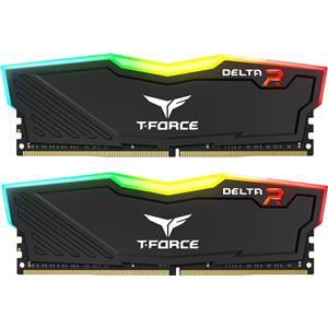 T-Force DELTA RGB - DDR4 - kit - 32 GB: 2 x 16 GB - DIMM 288-pin, TF3D432G3200HC16FDC01