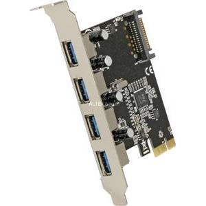 Kontroler PCI-E, DELOCK, 4x USB 3.0