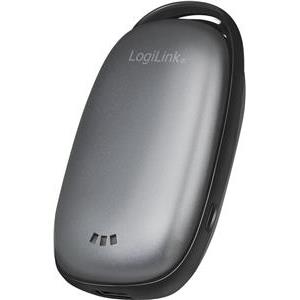 LogiLink Powerbank 4000mAh,1xUSB-A, Handwärmer,metallgrau