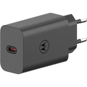 Motorola TurboPower Wall Charger 68W USB-C, 1m C-C cable, Black - charger
