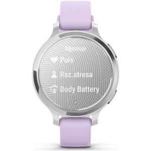Pametni sat Garmin Lily 2 Active Silver Purple Jasmine sa silikonskim remenom, 010-02891-01