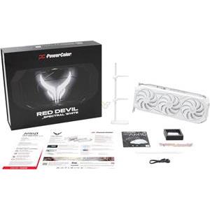 Grafička kartica PowerColor Radeon RX 9070 XT 16GB Red Devil Spectral White OC GDDR6 3Fan