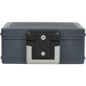 Yale YFC/154/KB1 Fire Resistant Safety Box 5 l Plastic Grey