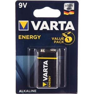 Batterie 9V E-Block (6LR61) *Varta* Energy - 1-Pack