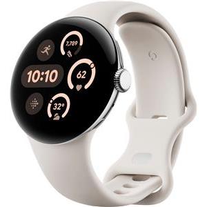 Google Pixel Watch 3 (41mm). Performance Loop Band. Porcelain.