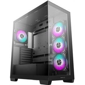 Case DeepCool CG580 4F, ATX, Midi-Tower, Tempered Glass, Black