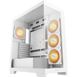 Case DeepCool CG580 4F WH, ATX, Midi-Tower, Tempered Glass, White