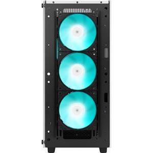 Case DeepCool CC560 WH V2, ATX, LED, Tempered Glass, White