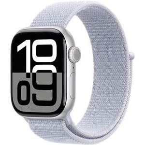 Pametni sat Apple Watch Series 10 GPS 42mm, Silver Aluminium kućište s Blue Cloud Sport Loop narukvicom