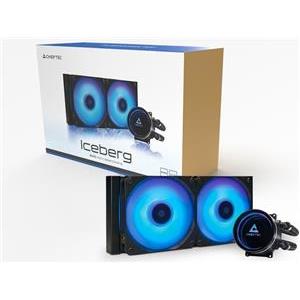 Vodeno hlađenje Chieftec Iceberg 240 RGB Multi Cooler, kompatibilno s 1700, 1200, 1150, 1151, 1155, 1156, 1851, AM5/AM4/AM3+/AM2+/AM2