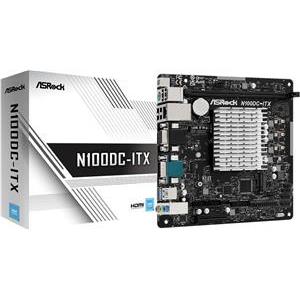 Matična ploča ASRock N100DC-ITX Intel N100 CPU3,4GHz mATX HDMIVGA DDR4 retail