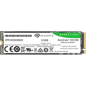 SSD SEAGATE BarraCuda 530 512GB M.2 2280-S2 PCIe Gen4 x4 NVMe 2.0, Read/Write: 7200/4300 MBps, TBW 300