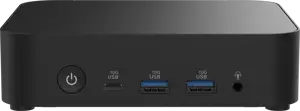 ASUS NUC 14 Essential/RNUC14MNK1500002/N150 Processor/1xDDR5-4800 SO-DIMM/5xUSB Type-A/2xUSB Type-C/3.5mm jack/ M.2 22x80 NVMe and SATA SSD/2,5Gbe LAN/1xHDMI/ 1x DP/no Storage/no RAM/WiFI6E AX211/no O