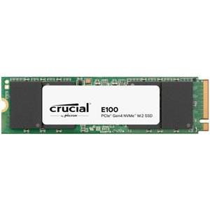 Crucial E100 480GB PCIe Gen4 2280 NVMe M.2 SSD (Tray)