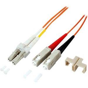 EFB Duplex Jumper LC-SC 50/125,OM4,LSZH,violett,2.0mm,1m