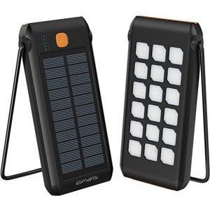 4smarts Solar Powerbank TitanPack Flex 10000mAh black 456301