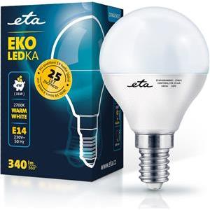 ETA LED žarulja 4W E14 [topla bijela, 2700K, 340lm]
