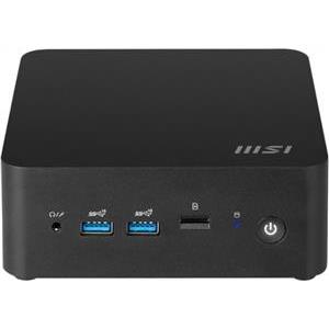 Mini desktop PC MSI Cubi NUC 1M-260BEU barebone Core 3 / WiFi 6E + BT 5.3 / 2x2.5Gbps / black