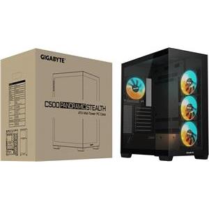 Gigabyte C500 Panoramic Stealth Ice USB-C USB 3.2 GEN2 ATX ARGB Lighted housing, black