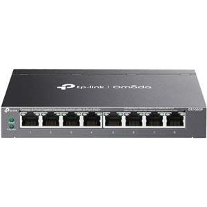 TP-Link Omada 8-Port Gigabit Unmanaged Desktop Switch, 8-Port PoE
