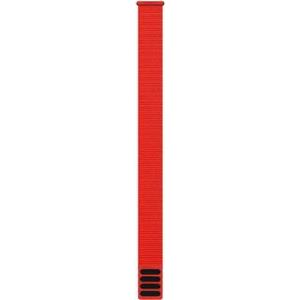 Garmin UltraFit-Armband 26mm Nylon Flammenrot