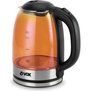 VOX kuhalo za vodu WK-8007 [1.7 L, staklo, LED rasvjeta]