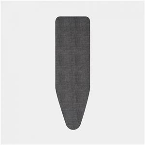 Brabantia 2mm cover and lining for ironing board B 124x38cm denim black