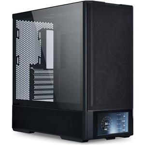 Case Lian Li LANCOOL 207 Digital, ATX, Midi-Tower, Tempered Glass, Black