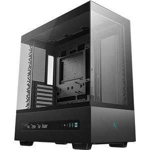 Case DeepCool CH690 DIGITAL, ATX, Midi-Tower, LCD, Tempered glass, Black