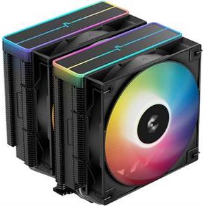 Air Cooler DeepCool AG620 BK ARGB V2, 2x 120 mm, Black