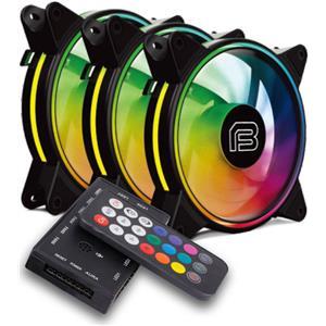 Bit Force SPECTRUM set hladnjaka za kućište 120×120mm, ARGB, 3 komada, kontroler+daljinski