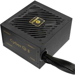 Enermax 750W CyberG II, ATX 3.1, 80+ GOLD, 2×PCIe, 5×SATA, 24-pina, 120mm ventilator