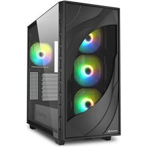 Kućište Rebel C80M RGB, Black