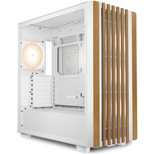 Kućište Rebel C70G RGB, White, Tempered Glass