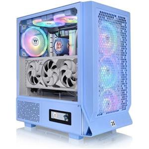 Kućište Thermaltake Ceres 330 TG ARGB, Light Blue, Tempered Glass